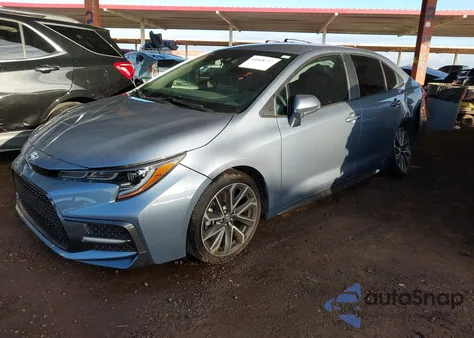 2022 Toyota Corolla Se z USA, uszkodzony, nr VIN 5YFS4MCE6NP138005